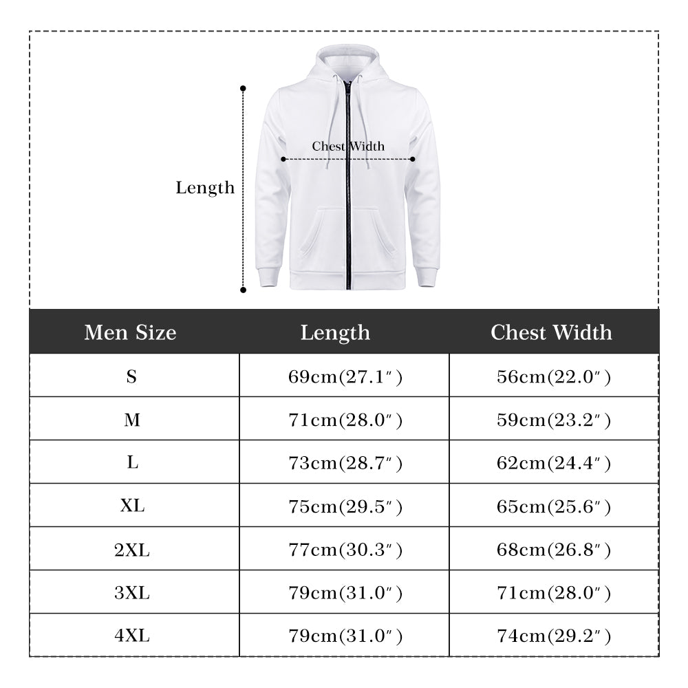 Notjustthecity- Mens Zip Hoodie