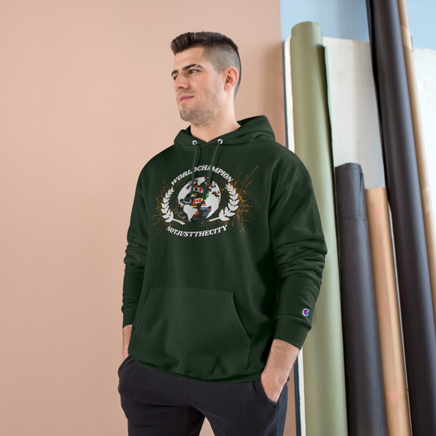 Notjustthecity x Champion Hoodie