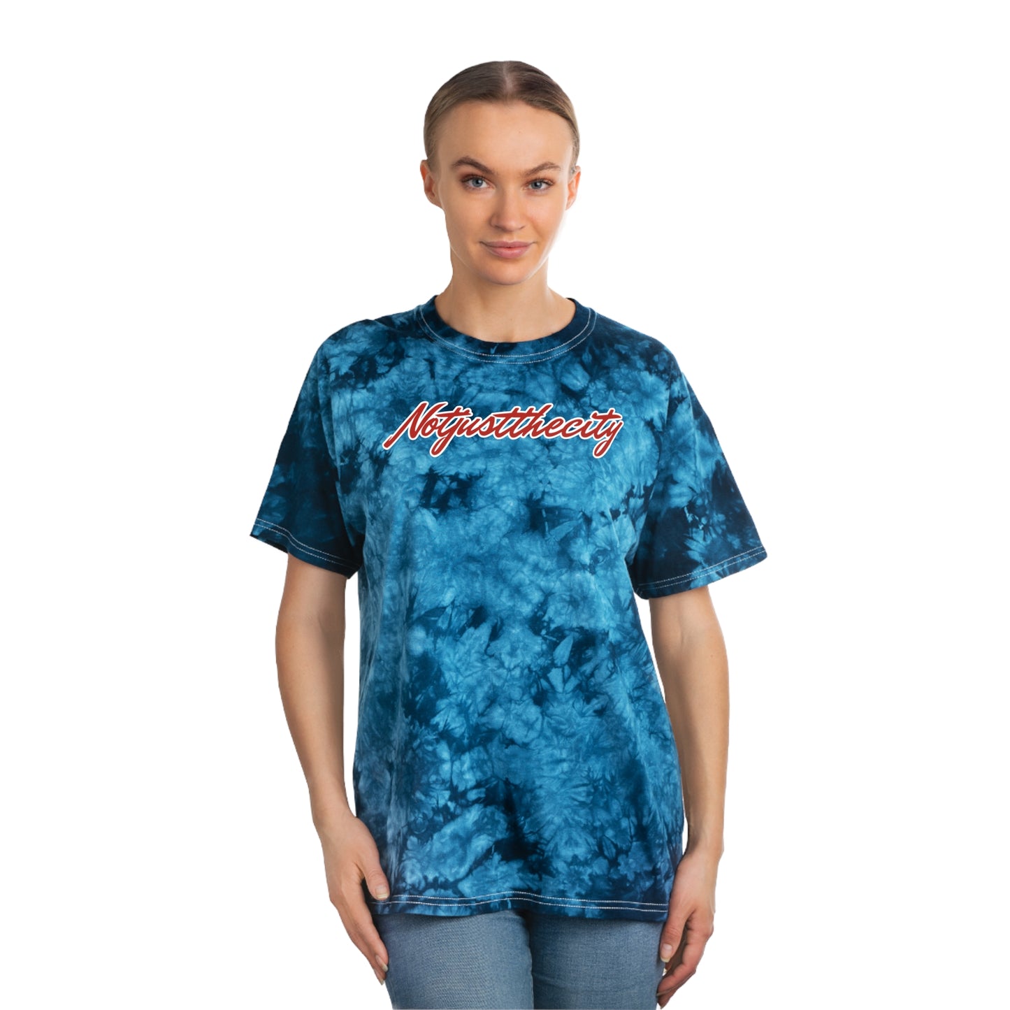 Notjustthecity- Tie-Dye Tee, Crystal