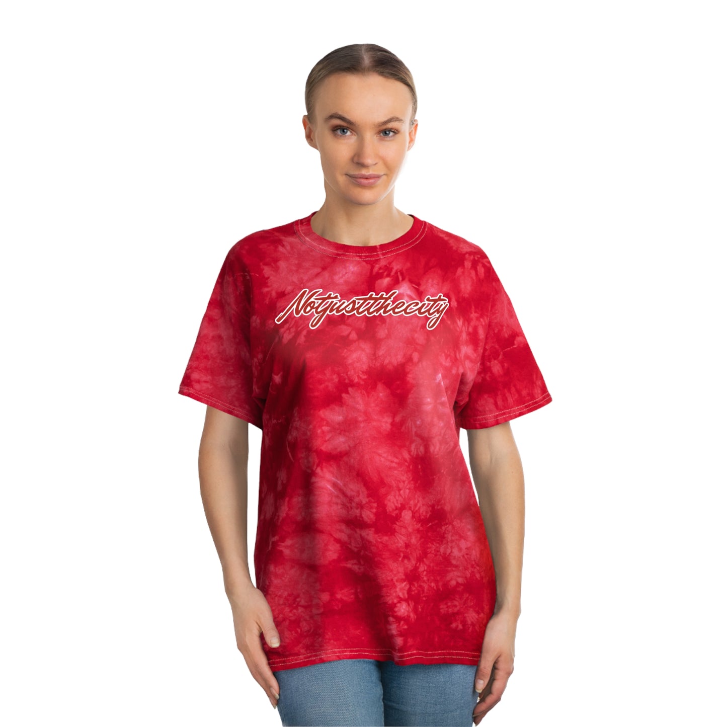 Notjustthecity- Tie-Dye Tee, Crystal