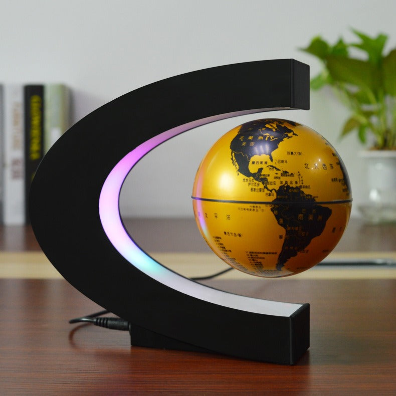 C-Shaped 3-Inch Magnetic Levitation Globe