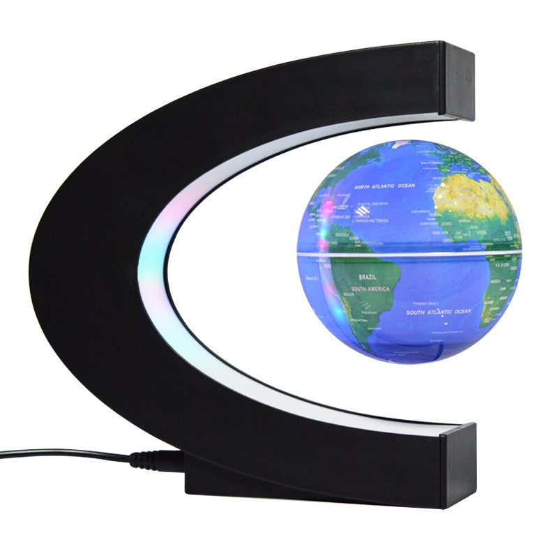 C-Shaped 3-Inch Magnetic Levitation Globe